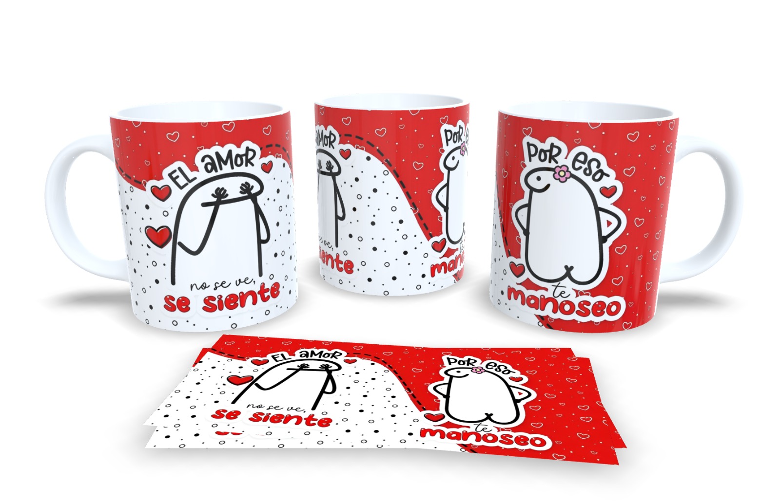 Taza Flork "El amor se siente" - Imagen 3